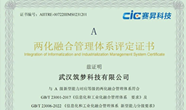 好消息！ayx爱游戏科技获得两化融合管理体系评定证书